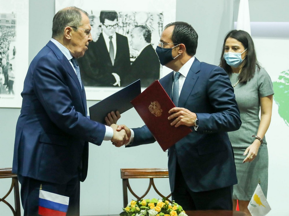 Сергей Лавров Никос Христодулидис 8 09 2020 pio3