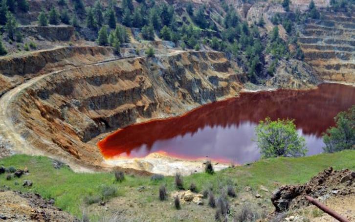 Troodos mining operations