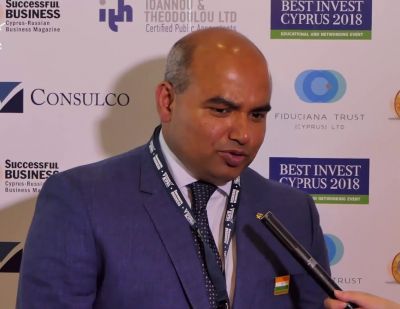 Meeting of the Working Group of Cyprus India Cooperation, interviews