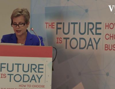 Minnister of Transport, Communication and Works Mrs. Vasiliki Anastassiadou