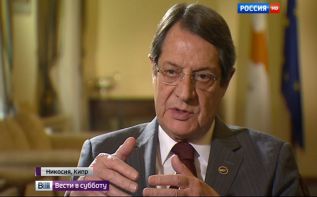 Президент Кипра Анастасиадис выступил за восстановление отношений России и ЕС