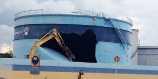 Топливные хранилища в Ларнаке демонтированы