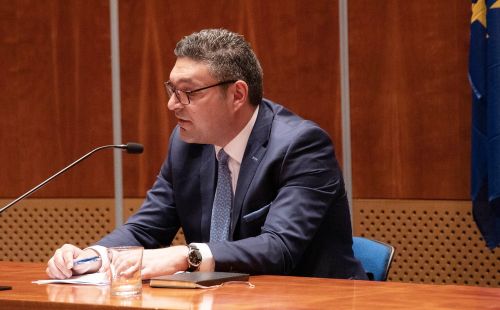 Министр финансов Константинос Петридис. Фото из архива PIO