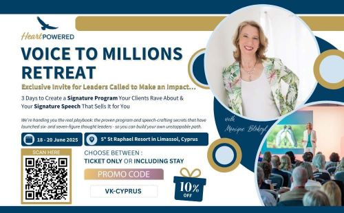 Voice to Millions: Retreat for Business Leaders in Limassol