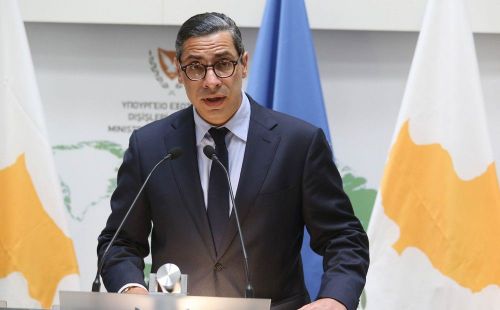Министр иностранных дел Кипра Константинос Комбос. Фото PIO